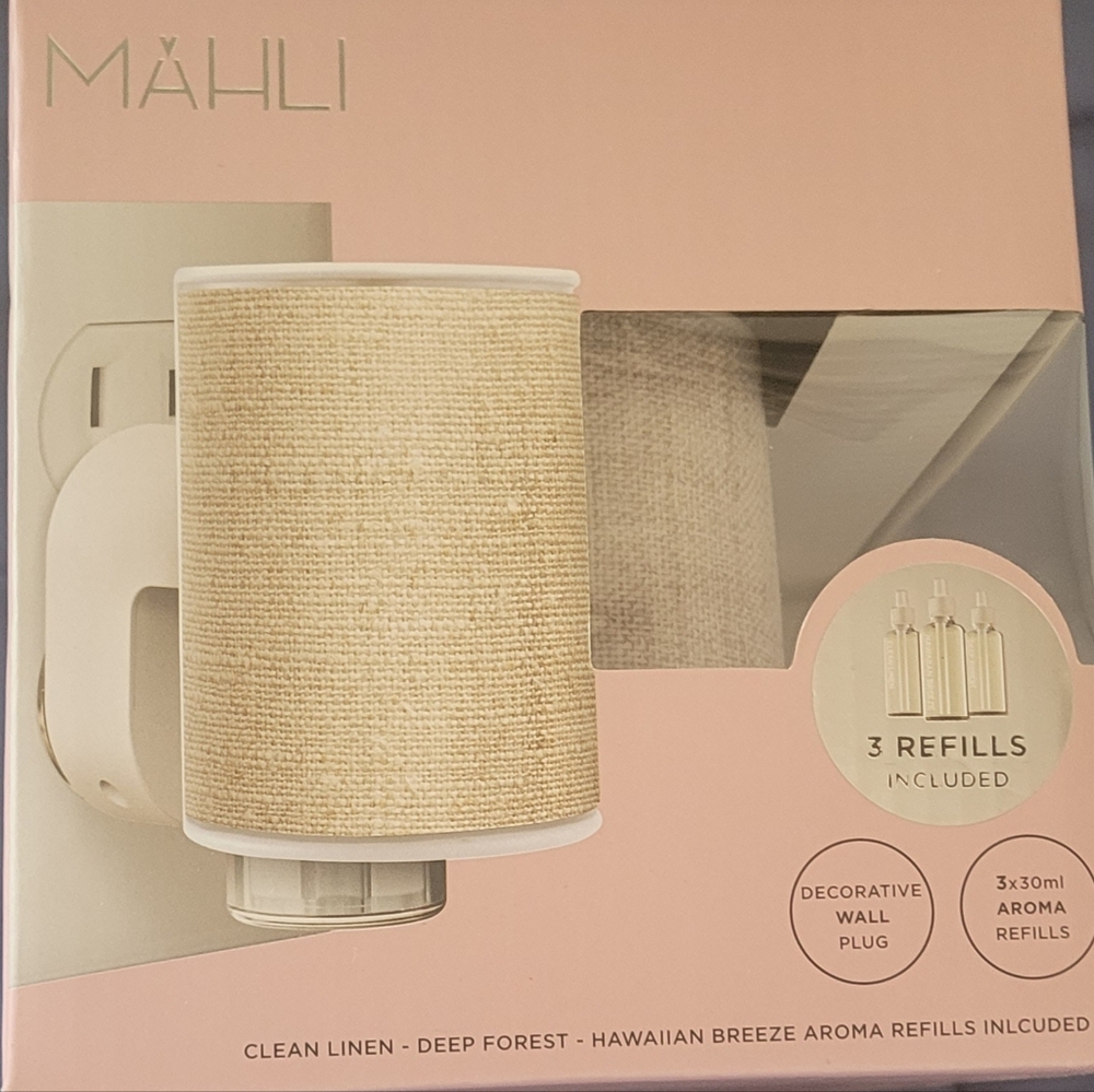 MÄHLI Cream Decorative Wall Plug Aroma Diffuser